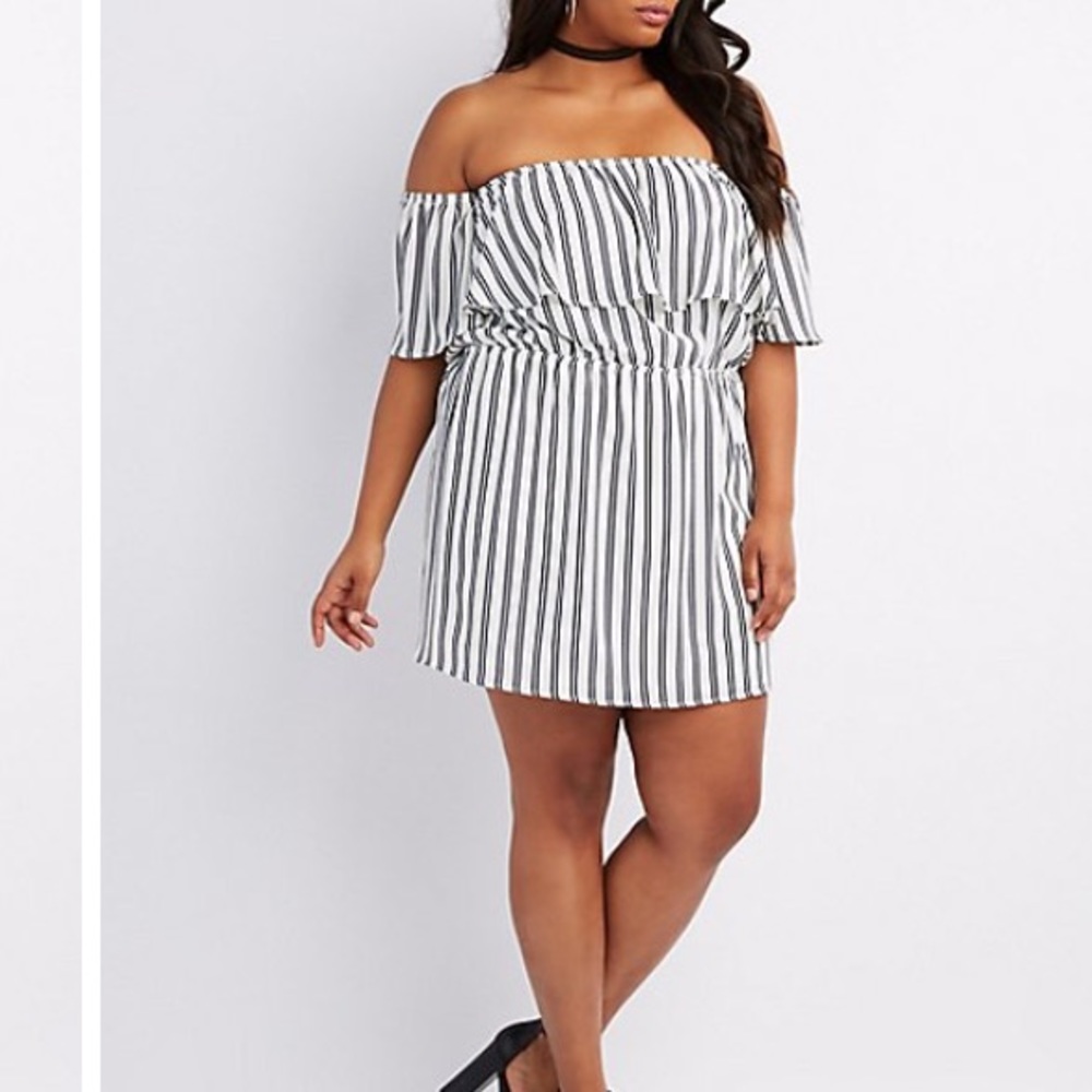 off the shoulder dress